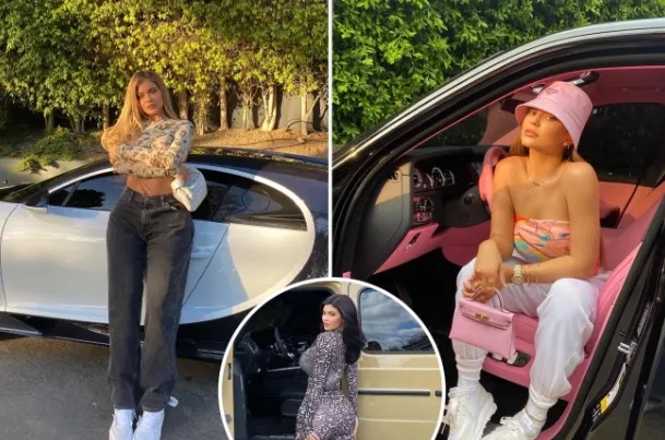 Cum arată colecția de mașini de lux pe care o deține Kylie Jenner. Valorează 6 milioane de dolari