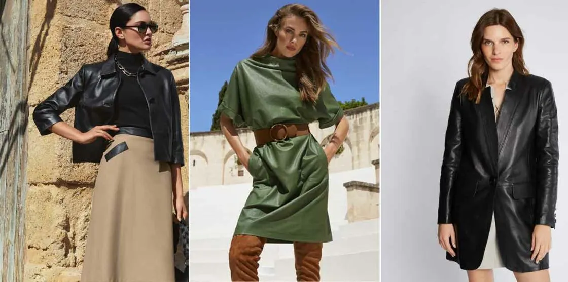 4 piese din piele la modă de adoptat în acest sezon