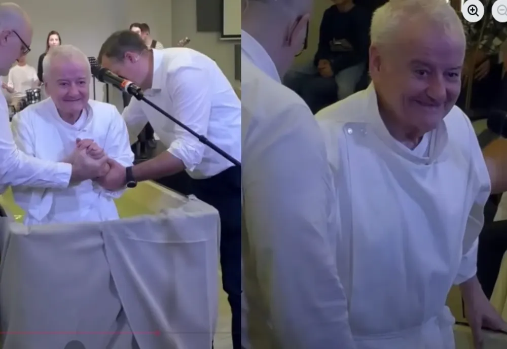 Irinel Columbeanu, motivul pentru care și-a schimbat religia la 68 de ani. Primele declarații după ce s-a botezat