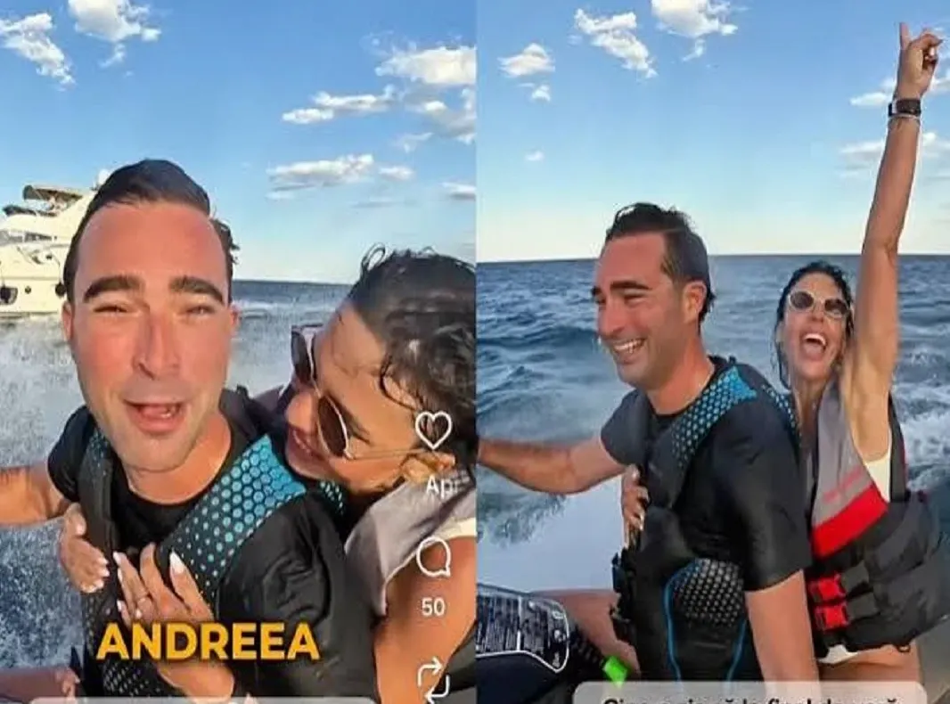Andreea Popescu și Radu Mazăre Jr., escapadă de vis la mare