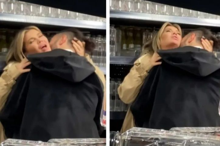 Smiley şi Gina Pistol, moment pasional printre rafturile supermarketului – VIDEO