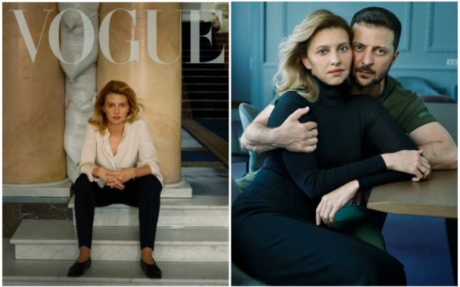 Olena Zelenska, interviu pentru Vogue: „Trăiam o viaţă fericită”