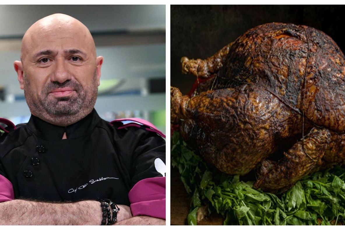 Cu cât vinde Cătălin Scărlătescu un curcan pregătit de el pentru Crăciun