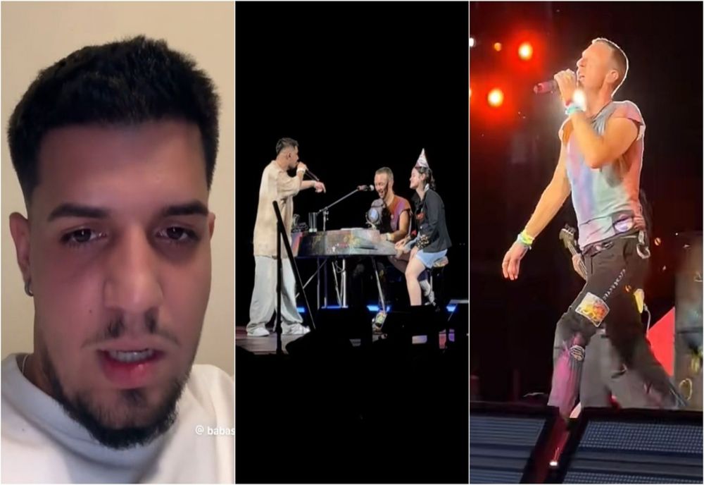 Cine e Babasha, manelistul huiduit la concertul Coldplay de miercuri seară. Imagini virale