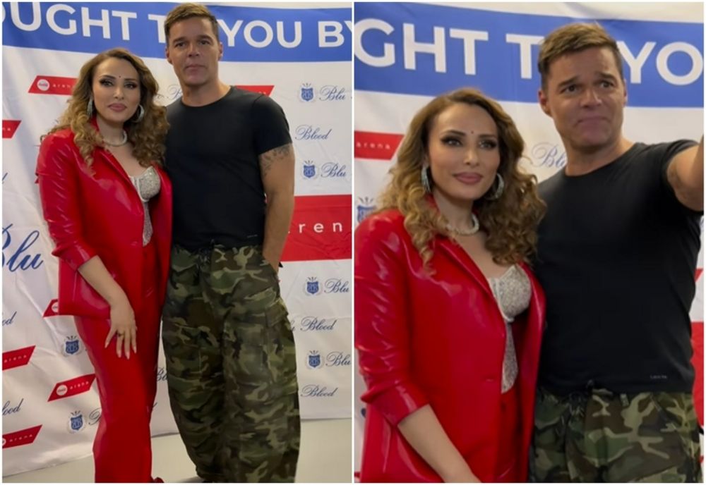 Ricky Martin, fascinat de Iulia Vântur! Cum a reacționat în preajma româncei