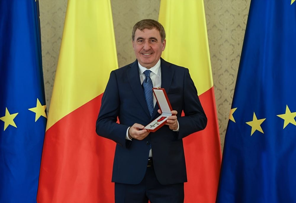 Marilena Hagi, apariție ravisantă la decorarea „Regelui” de la Cotroceni