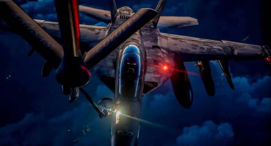 Primele avioane cisternă ale SUA au ajuns în România - VIDEO