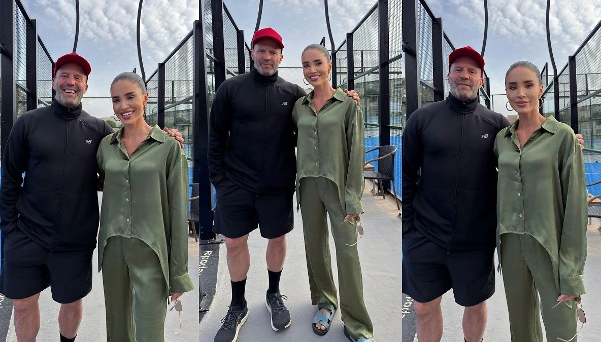 Adelina Pestrițu, alături de Jason Statham în vacanță