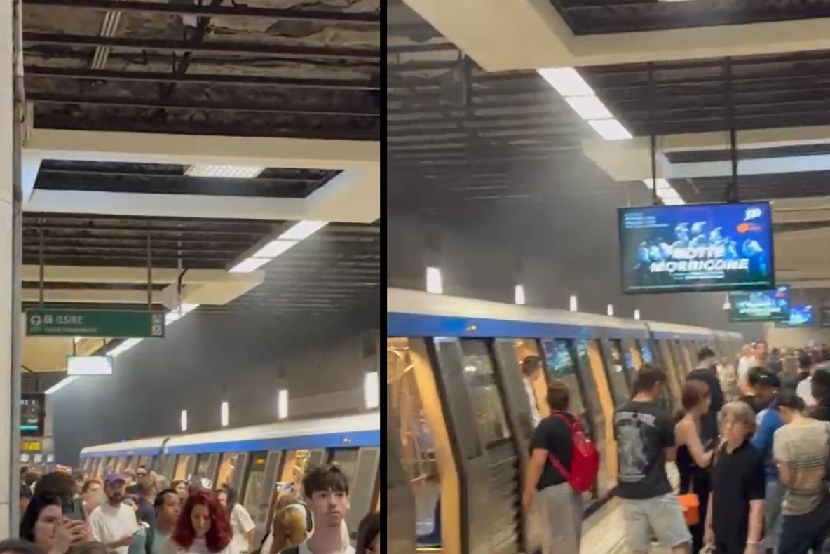 Panică la metroul din București: fum și miros puternic de ars la Piața Unirii 2 - VIDEO