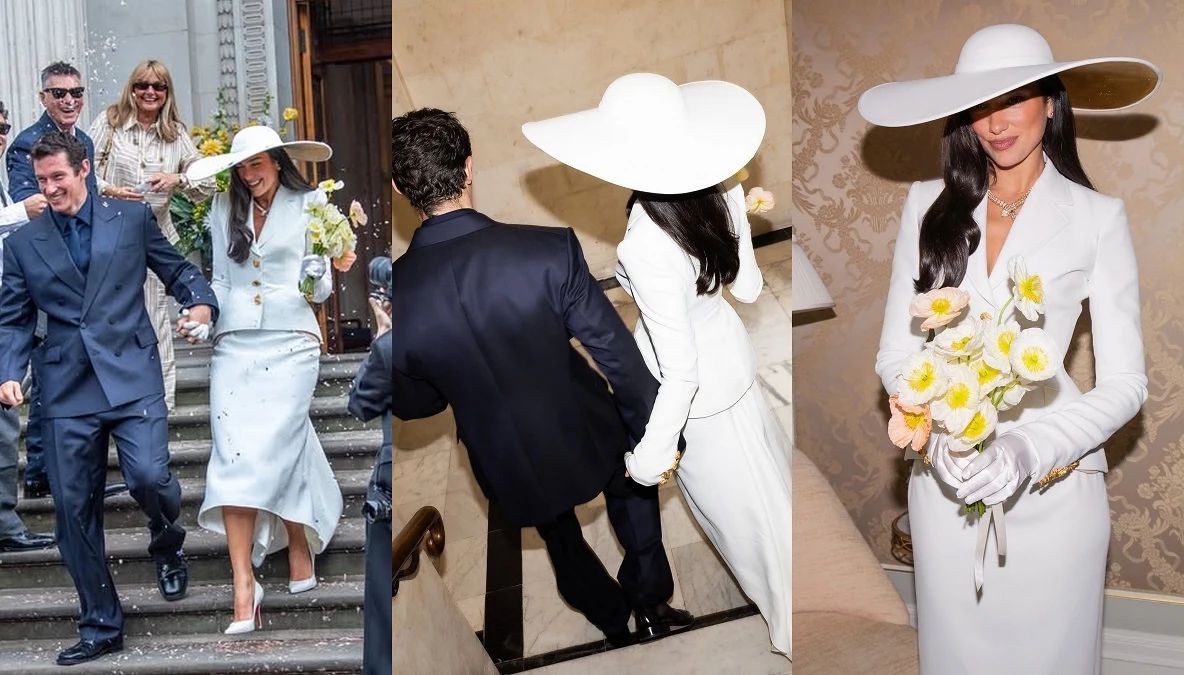 Revenirea costumului de mireasă: va schimba look-ul cântăreței Dua Lipa imaginea nunților?