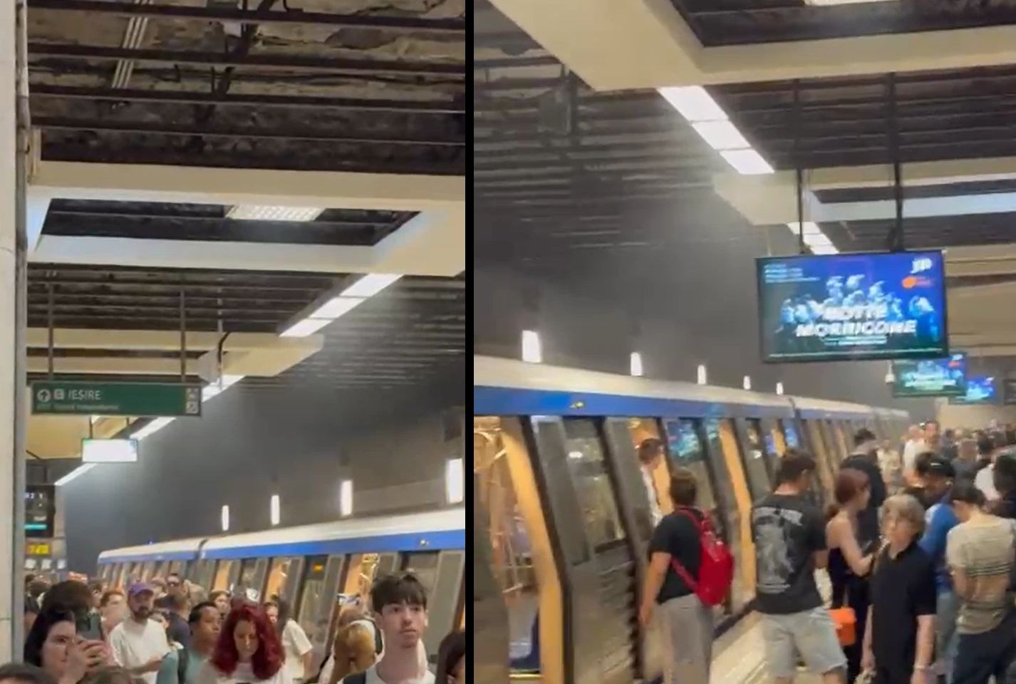 Panică la metroul din București: fum și miros puternic de ars la Piața Unirii 2 - VIDEO