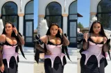 Oana Radu, taxată de fani după ce i-au văzut rochia de nașă! Artista a botezat o fetiță