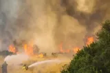 Risc major de incendii în Grecia