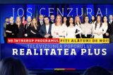 Audiență record pentru Realitatea PLUS după decizia CNA: Rămânem alături de voi