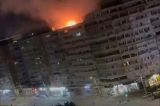 O dronă s-a prăbușit pe un bloc din Galați și a explodat. MApN a confirmat că este o dronă rusească Geran 2 - VIDEO