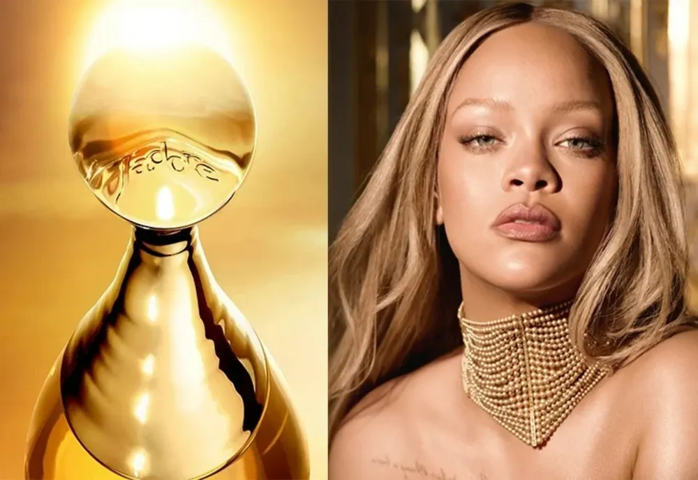 FOTO Rihanna - noua imagine a parfumului emblematic J’Adore de la Dior 