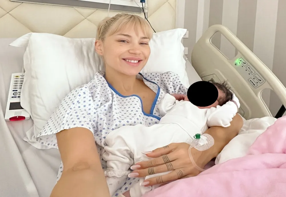 Alina Ceușan a născut o fetiță. Ce nume deosebit a ales
