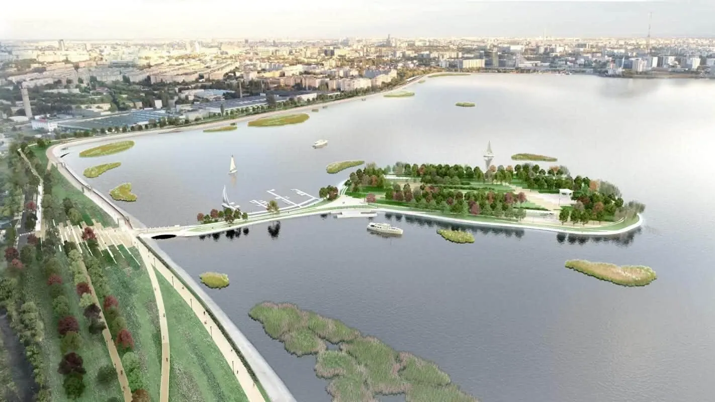 Insula Lacul Morii / foto: Facebook Primăria Sectorului 6