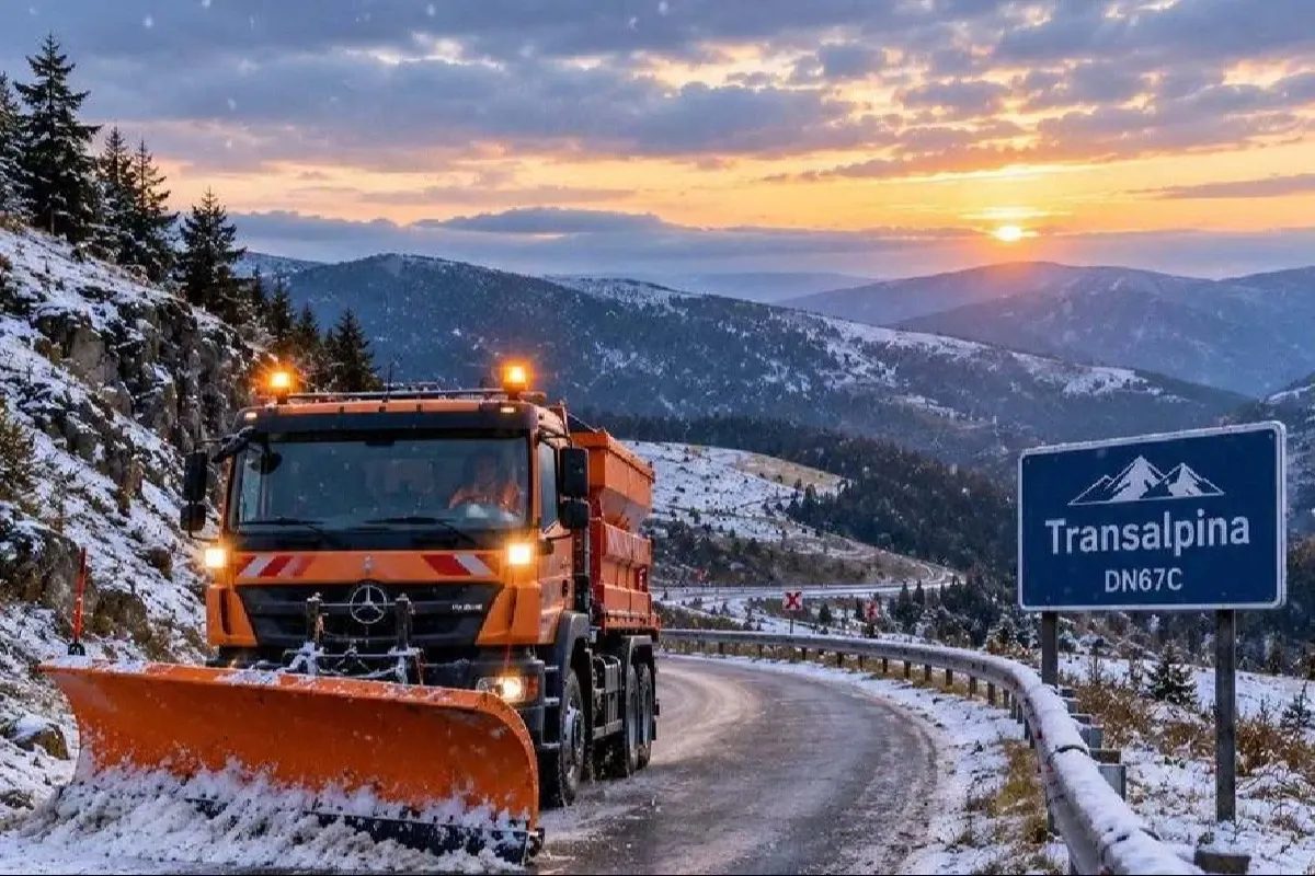 Transalpina s-a redeschis circulației 