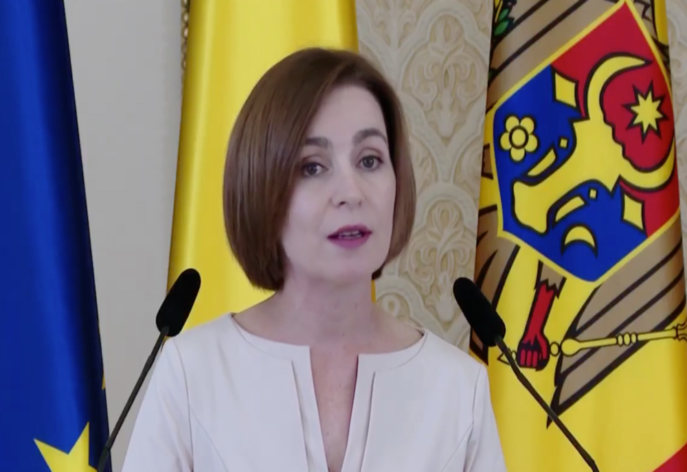 Maia Sandu a câştigat un nou mandat de preşedinte al Republicii Moldova