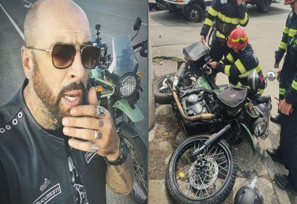 Cum se simte CRBL după teribilul accident de motocicletă pe care l-a provocat după o depășire neregulamentară