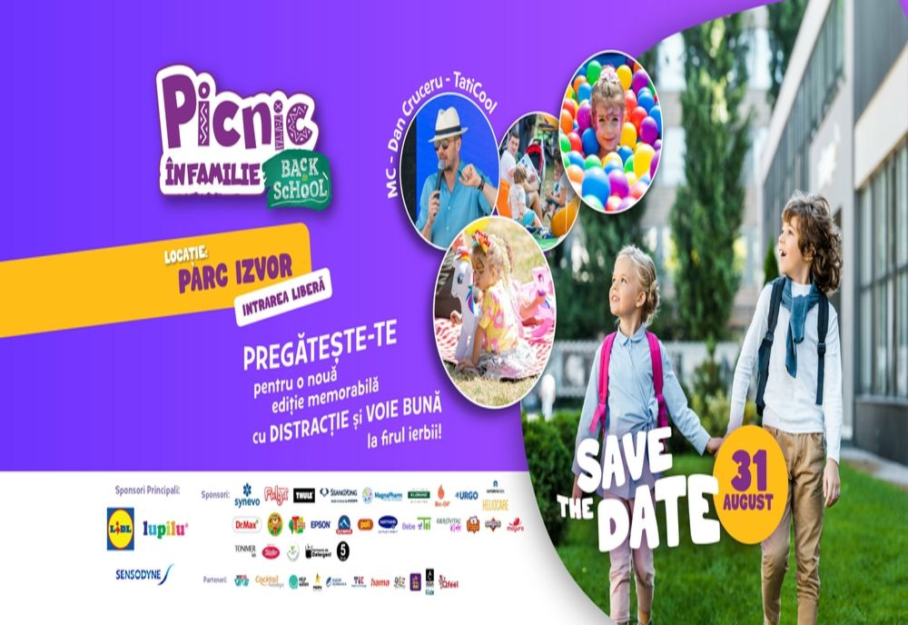 Activități pentru copii și părinți în București, în penultimul weekend de dinaintea începerii școlii