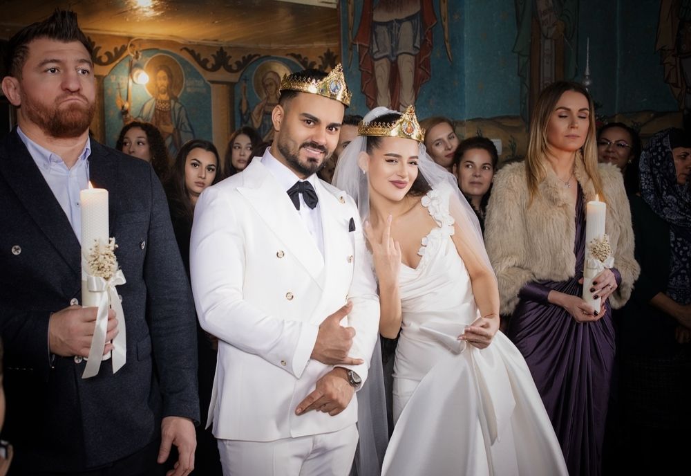 Cât a costat rochia de mireasă a Oanei Ciocan
