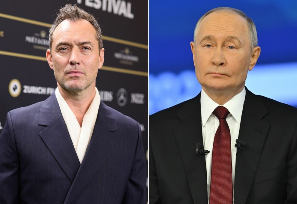 Jude Law anunță că va fi Vladimir Putin în noul film „Vrăjitorul de la Kremlin”