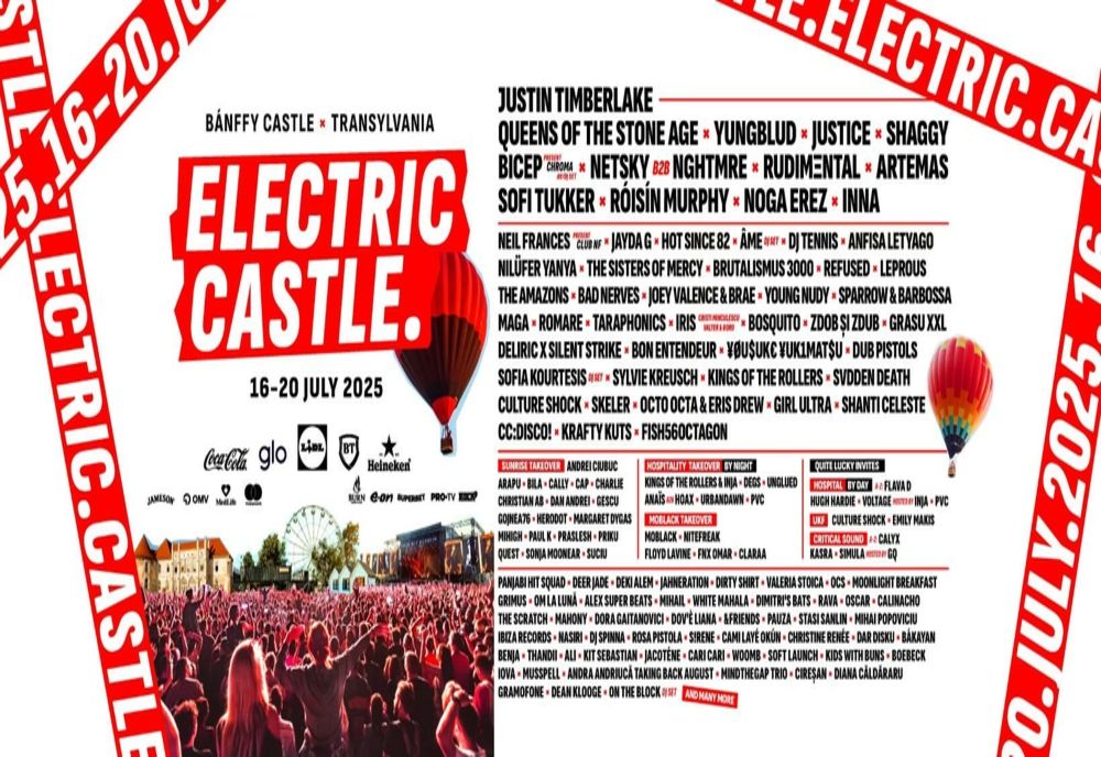 Electric Castle 2025. Line-up-ul complet