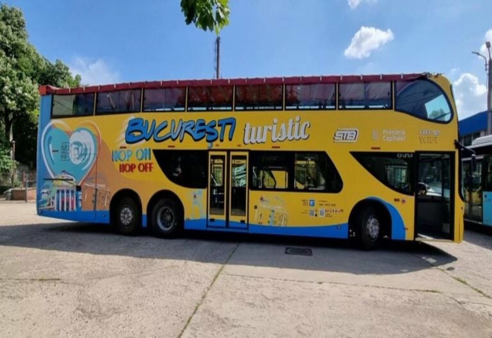 LINIA TURISTICĂ „BUCHAREST CITY TOUR” REVINE DE LUNI, 25 AUGUST, ÎN BUCUREȘTI - TARIFE ȘI TRASEU