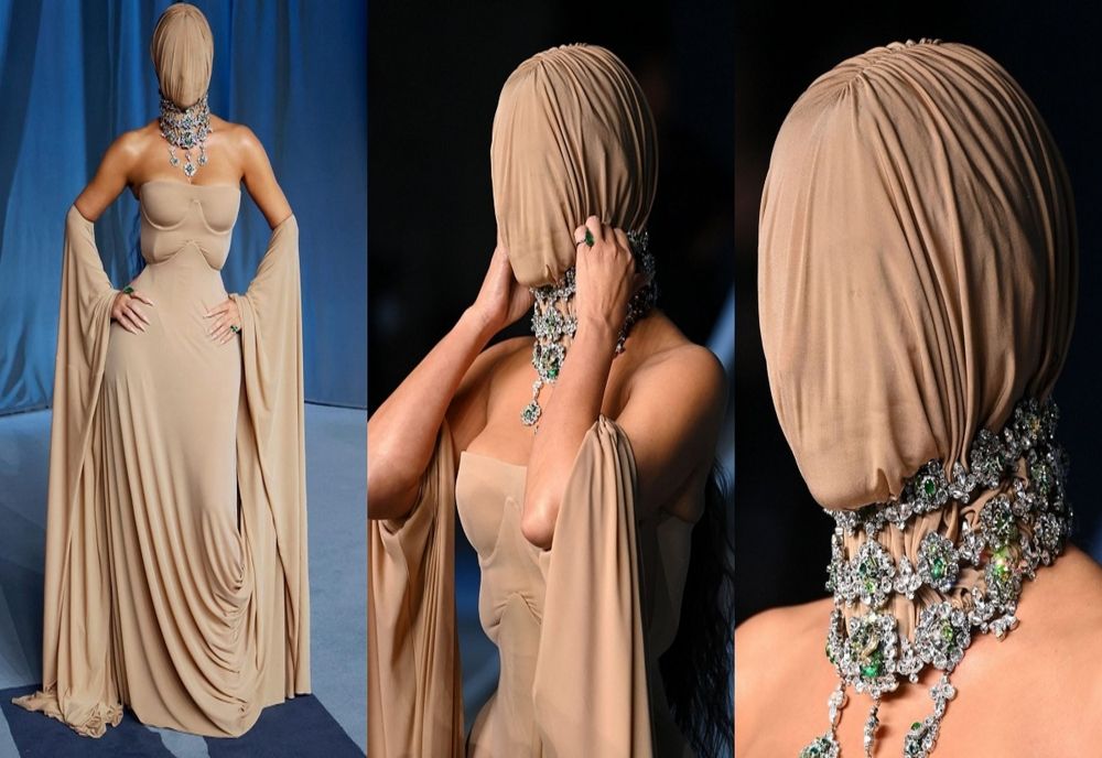 KIM KARDASHIAN, APARIȚIE-ȘOC LA ACADEMY MUSEUM GALA 2025. CINE I-A CREAT ROCHIA CU MASCĂ