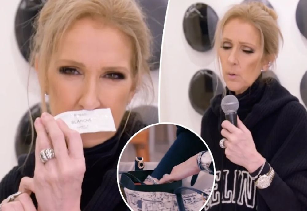 Céline Dion dezvăluie cele mai neașteptate lucruri pe care le are în geantă