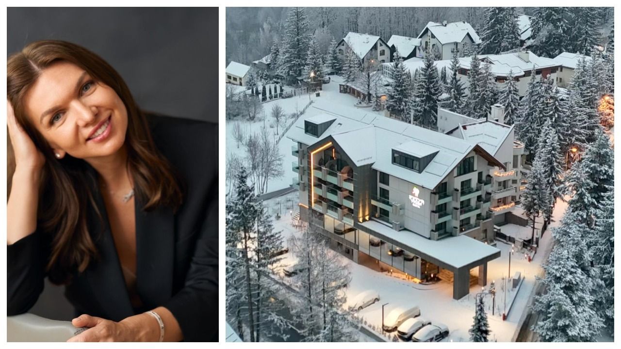Simona Halep deține un hotel de lux în Poiana Brașov
