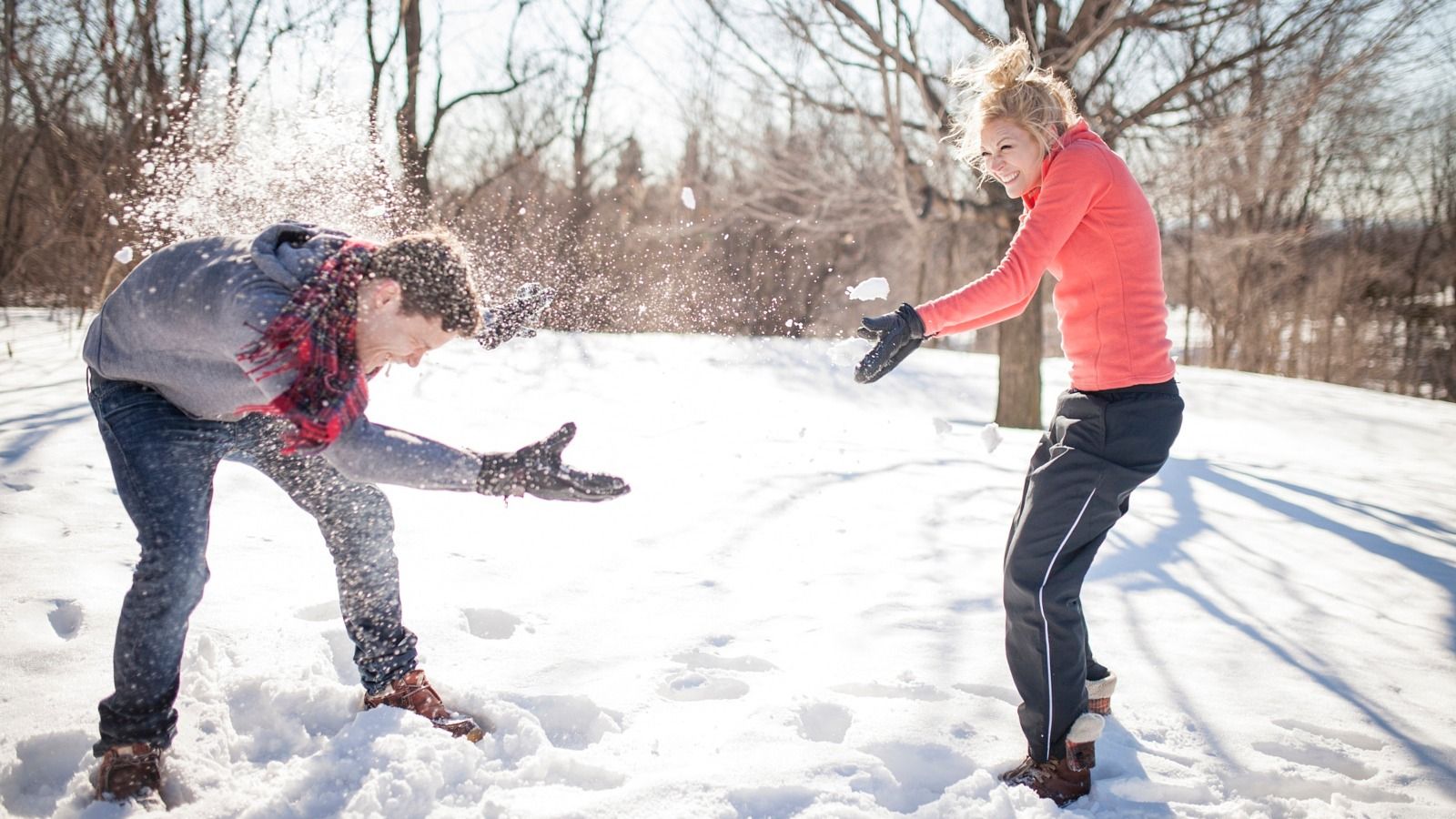 Zăpada ne liniștește mintea