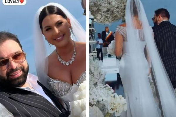 Fabulos! Cât a mers darul pe masă la nunta lui Florin Salam cu Roxana Dobre