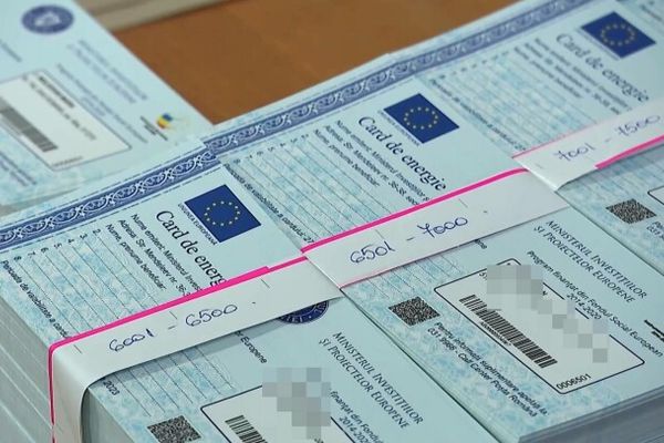Cardurile de energie: Cum arată, când vor fi distribuite şi când se vor face primele plăţi
