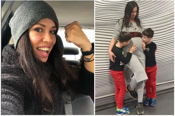 Cristina Bălan, imagine emoționantă cu fiica ei