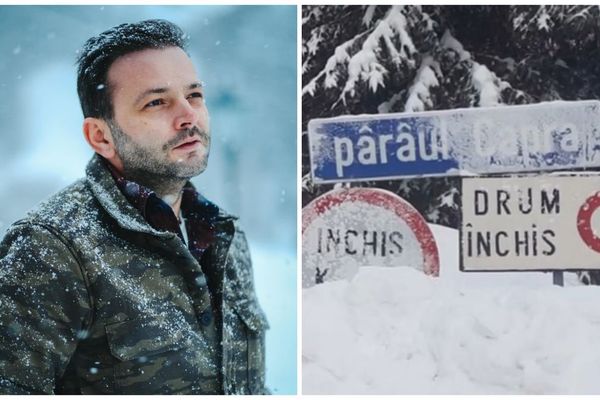 Mihai Morar a urcat să ia masa la Capra, cabana măturată de avalanșe! Ce riscă prezentatorul