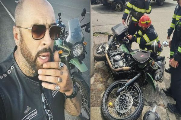 Cum se simte CRBL după teribilul accident de motocicletă pe care l-a provocat după o depășire neregulamentară
