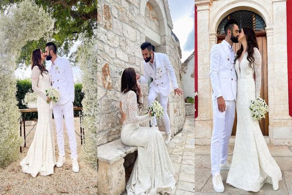 Jojo și Paul Ipate s-au căsătorit în Italia. Povestea celor trei rochii purtate de mireasă