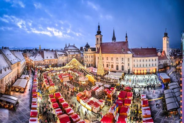 Cum arată târgul de Crăciun de la Sibiu și care sunt principalele atracții din acest an