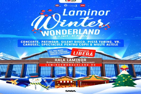 Primele imagini din Laminor Winter Wonderland, târgul de Crăciun din Sectorul 3