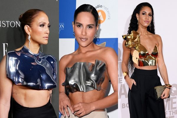 Topurile metalice, noua tendință pe covorul roșu