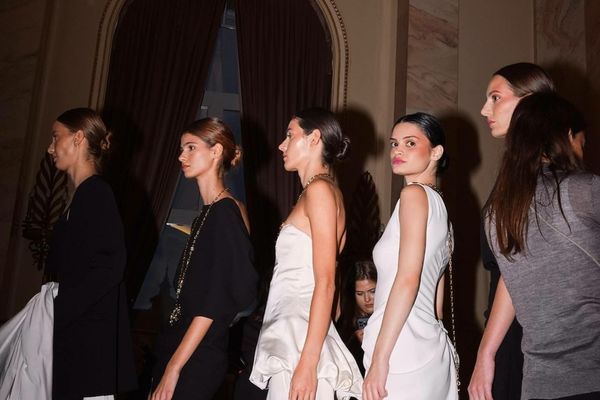 Prezentare de modă ca la Milano, la Palatul Regal din București