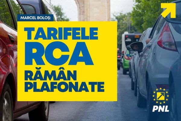 PNL: TARIFELE RCA RĂMÂN PLAFONATE PÂNĂ LA SFÂRȘITULUI ANULUI