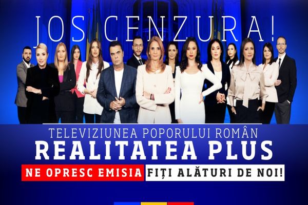 ANA MARIA PĂCURARU: REALITATEA CONTINUĂ LUPTA CU STATUL PARALEL. NU NE LĂSĂM INTIMIDAȚI! NU CEDĂM ȘANTAJULUI! SUNTEM SINGURA TELEVIZIUNE ALĂTURI DE ROMÂNI