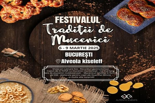 Începe Festivalul „Tradiții de Mucenici” la București, în alveola Kiseleff
