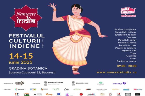 FESTIVALUL NAMASTE INDIA ADUCE CULTURA INDIANĂ ÎN CENTRUL BUCUREȘTIULUI
