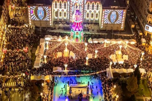 Târgul de Crăciun din Craiova, desemnat cel mai frumos din Europa