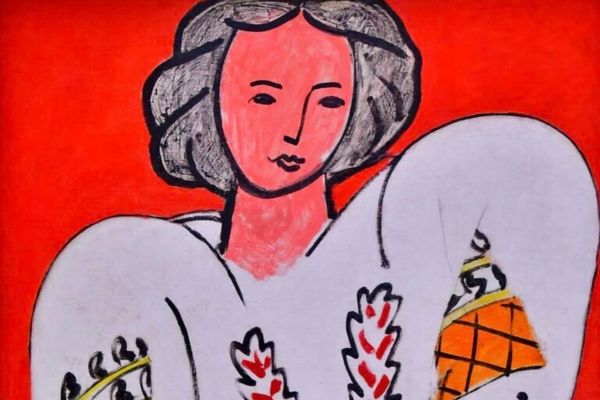 Celebrul tablou „La Blouse Roumaine” de Matisse, adus pentru prima dată în România